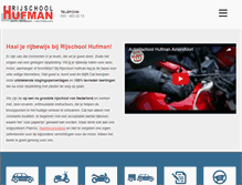 Tablet Screenshot of hufman.nl